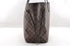 Authentic Louis Vuitton Damier Neverfull MM Shoulder Tote Bag N51105 LV 6168I