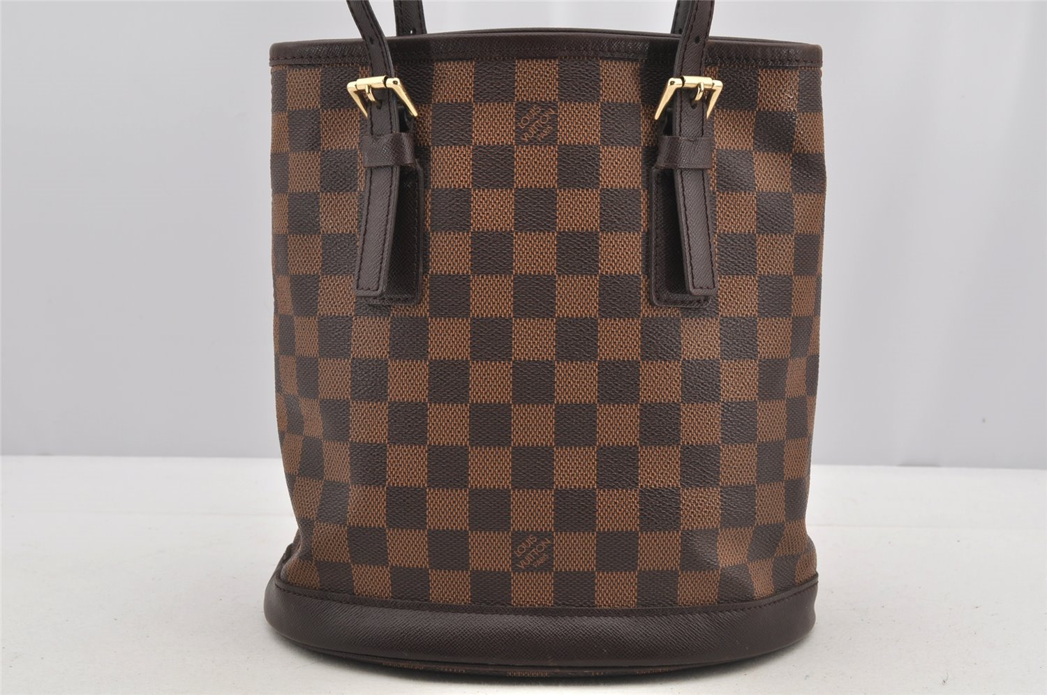 Authentic Louis Vuitton Damier Marais Bucket Shoulder Tote Bag N42240 LV 6169I