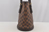 Authentic Louis Vuitton Damier Marais Bucket Shoulder Tote Bag N42240 LV 6169I
