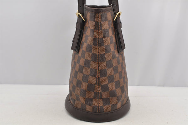 Authentic Louis Vuitton Damier Marais Bucket Shoulder Tote Bag N42240 LV 6169I