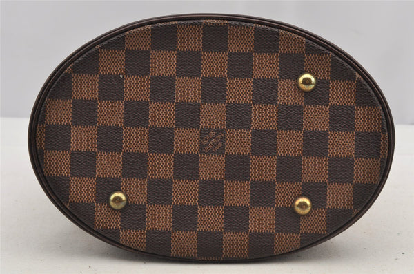 Authentic Louis Vuitton Damier Marais Bucket Shoulder Tote Bag N42240 LV 6169I
