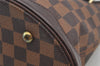 Authentic Louis Vuitton Damier Marais Bucket Shoulder Tote Bag N42240 LV 6169I