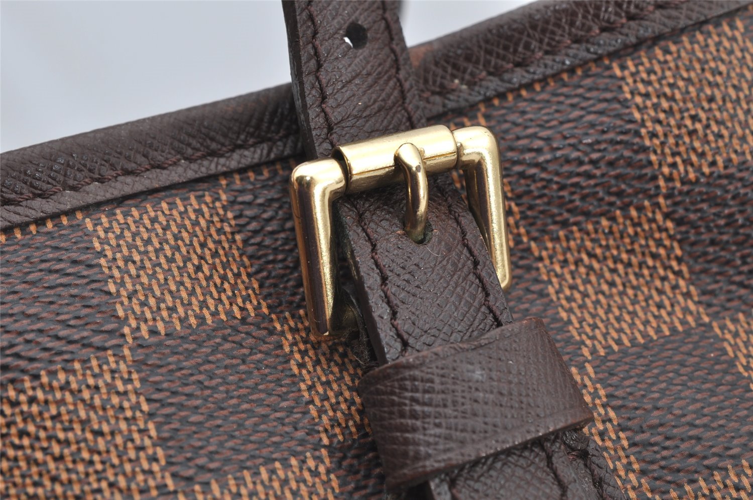 Authentic Louis Vuitton Damier Marais Bucket Shoulder Tote Bag N42240 LV 6169I