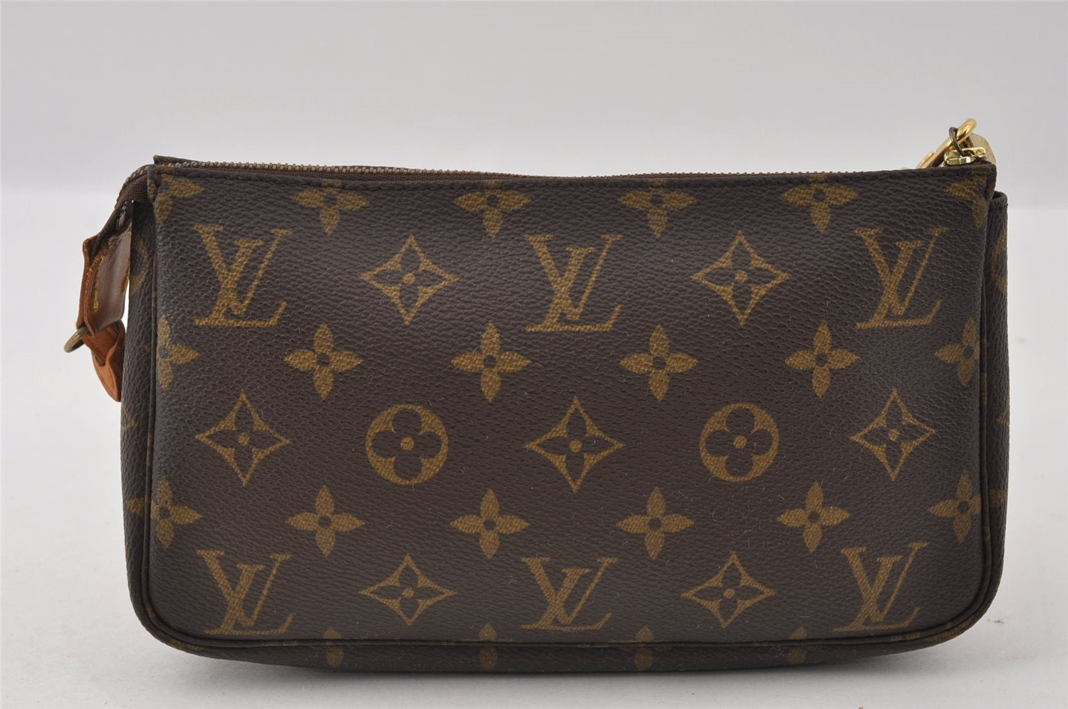 Authentic Louis Vuitton Monogram Pochette Accessoires Pouch M51980 LV 6170I
