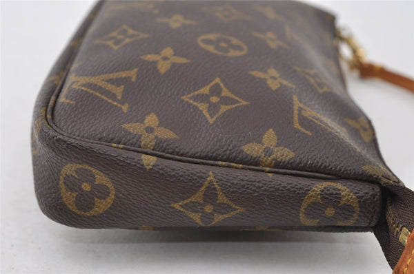 Authentic Louis Vuitton Monogram Pochette Accessoires Pouch M51980 LV 6170I