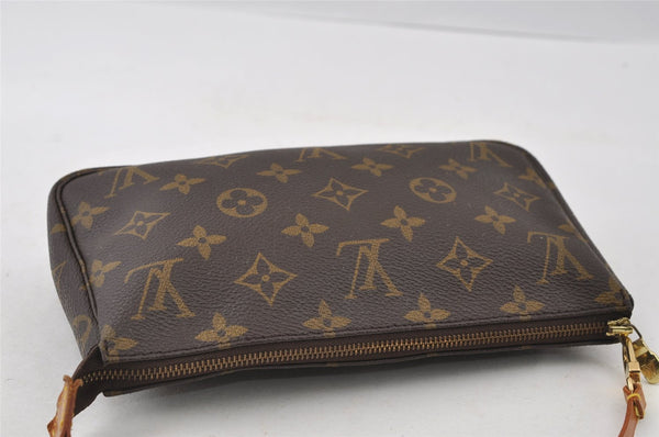 Authentic Louis Vuitton Monogram Pochette Accessoires Pouch M51980 LV 6170I