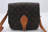 Auth LOUIS VUITTON Monogram Cartouchiere MM Shoulder Cross Bag M51253 LV 6172C