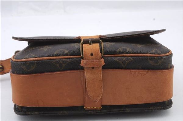 Auth LOUIS VUITTON Monogram Cartouchiere MM Shoulder Cross Bag M51253 LV 6172C