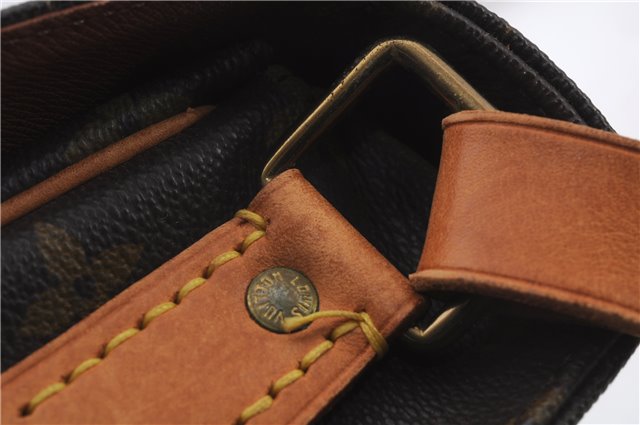 Auth LOUIS VUITTON Monogram Cartouchiere MM Shoulder Cross Bag M51253 LV 6172C