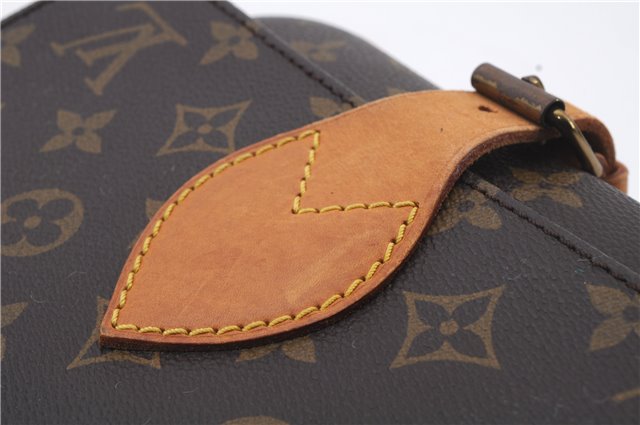 Auth LOUIS VUITTON Monogram Cartouchiere MM Shoulder Cross Bag M51253 LV 6172C