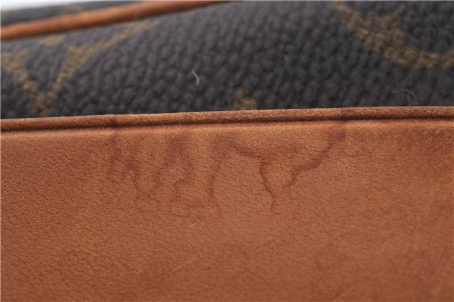 Auth LOUIS VUITTON Monogram Cartouchiere MM Shoulder Cross Bag M51253 LV 6172C