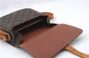 Auth LOUIS VUITTON Monogram Cartouchiere MM Shoulder Cross Bag M51253 LV 6172C