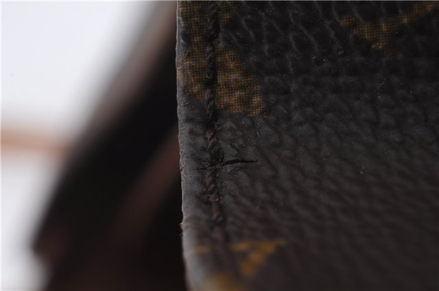 Auth LOUIS VUITTON Monogram Cartouchiere MM Shoulder Cross Bag M51253 LV 6172C