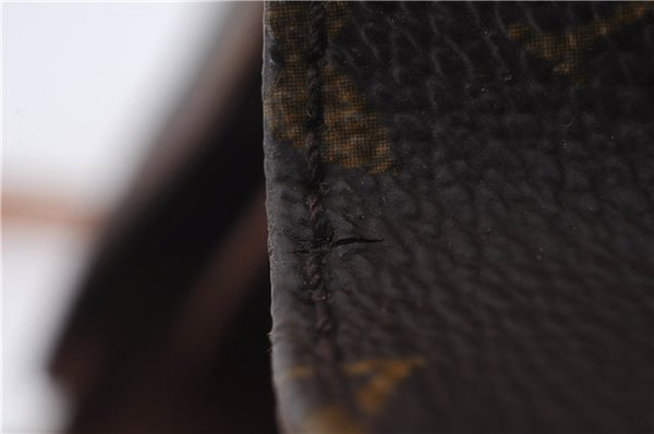 Auth LOUIS VUITTON Monogram Cartouchiere MM Shoulder Cross Bag M51253 LV 6172C