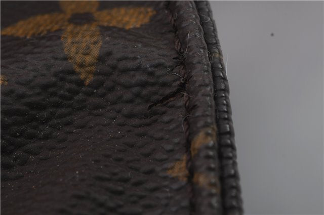 Auth LOUIS VUITTON Monogram Cartouchiere MM Shoulder Cross Bag M51253 LV 6172C