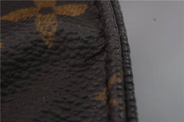 Auth LOUIS VUITTON Monogram Cartouchiere MM Shoulder Cross Bag M51253 LV 6172C