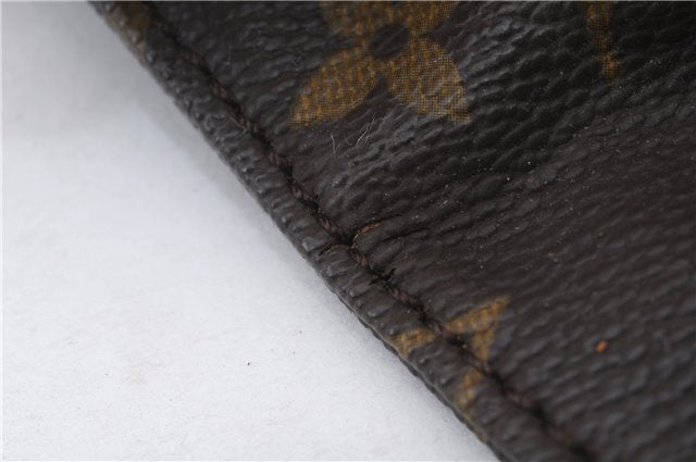 Auth LOUIS VUITTON Monogram Cartouchiere MM Shoulder Cross Bag M51253 LV 6172C