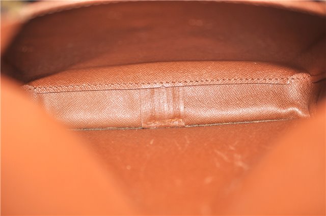 Auth LOUIS VUITTON Monogram Cartouchiere MM Shoulder Cross Bag M51253 LV 6172C