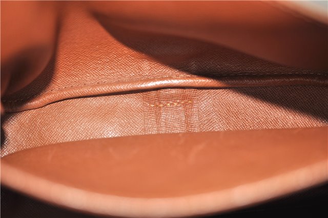 Auth LOUIS VUITTON Monogram Cartouchiere MM Shoulder Cross Bag M51253 LV 6172C