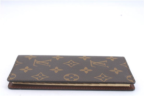 Authentic Louis Vuitton Monogram Pocket Diary Note Cover M56340 LV 6173D