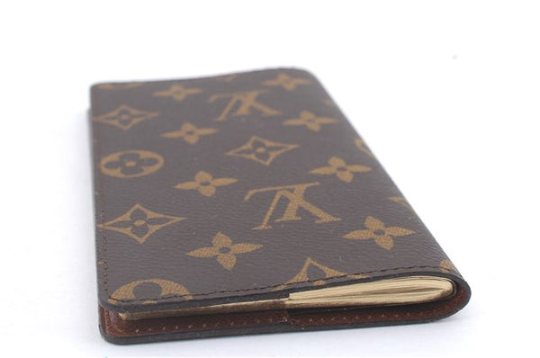 Authentic Louis Vuitton Monogram Pocket Diary Note Cover M56340 LV 6173D