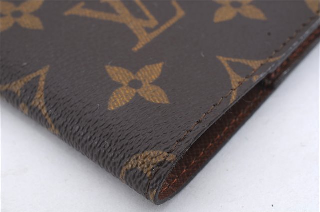 Authentic Louis Vuitton Monogram Pocket Diary Note Cover M56340 LV 6173D