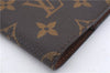 Authentic Louis Vuitton Monogram Pocket Diary Note Cover M56340 LV 6173D