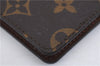 Authentic Louis Vuitton Monogram Pocket Diary Note Cover M56340 LV 6173D
