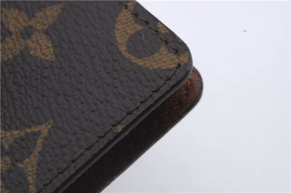 Authentic Louis Vuitton Monogram Pocket Diary Note Cover M56340 LV 6173D
