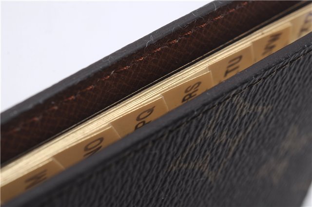 Authentic Louis Vuitton Monogram Pocket Diary Note Cover M56340 LV 6173D
