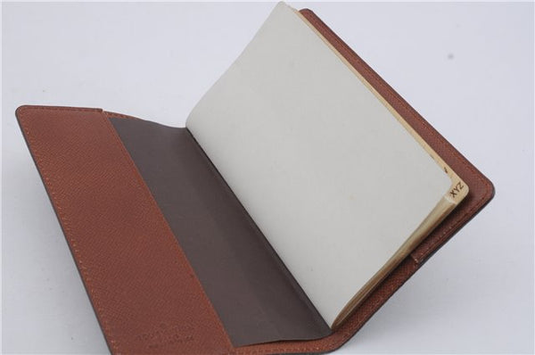 Authentic Louis Vuitton Monogram Pocket Diary Note Cover M56340 LV 6173D