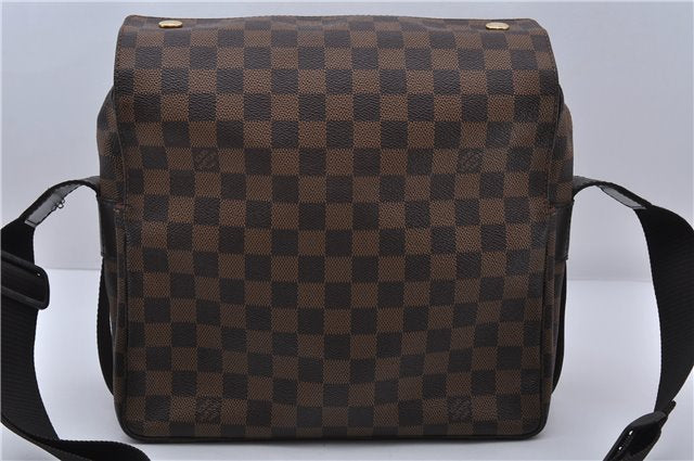 Authentic LOUIS VUITTON Damier Naviglio Shoulder Cross Bag N45255 LV 6174C