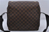 Authentic LOUIS VUITTON Damier Naviglio Shoulder Cross Bag N45255 LV 6174C
