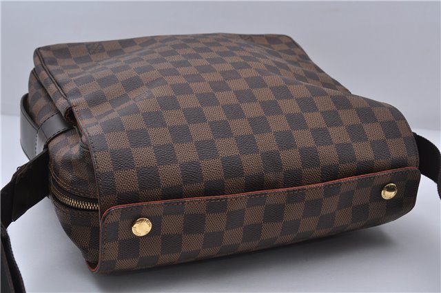 Authentic LOUIS VUITTON Damier Naviglio Shoulder Cross Bag N45255 LV 6174C