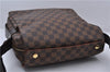 Authentic LOUIS VUITTON Damier Naviglio Shoulder Cross Bag N45255 LV 6174C