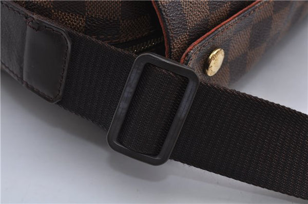 Authentic LOUIS VUITTON Damier Naviglio Shoulder Cross Bag N45255 LV 6174C