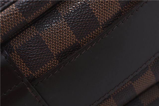 Authentic LOUIS VUITTON Damier Naviglio Shoulder Cross Bag N45255 LV 6174C