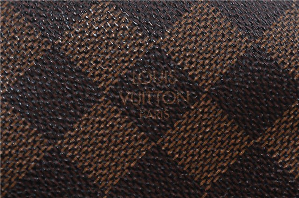 Authentic LOUIS VUITTON Damier Naviglio Shoulder Cross Bag N45255 LV 6174C