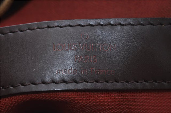 Authentic LOUIS VUITTON Damier Naviglio Shoulder Cross Bag N45255 LV 6174C