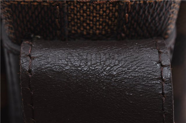 Authentic LOUIS VUITTON Damier Naviglio Shoulder Cross Bag N45255 LV 6174C