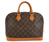 Authentic Louis Vuitton Monogram Alma Hand Bag Purse M51130 LV 6174I