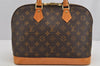 Authentic Louis Vuitton Monogram Alma Hand Bag Purse M51130 LV 6174I