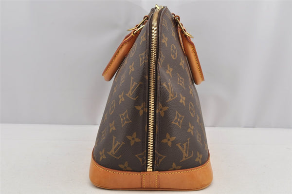 Authentic Louis Vuitton Monogram Alma Hand Bag Purse M51130 LV 6174I