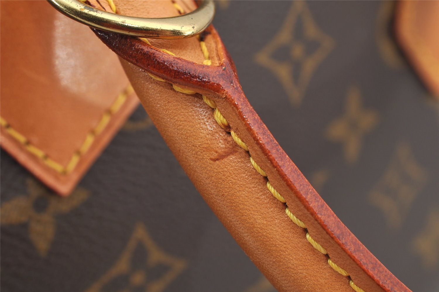 Authentic Louis Vuitton Monogram Alma Hand Bag Purse M51130 LV 6174I