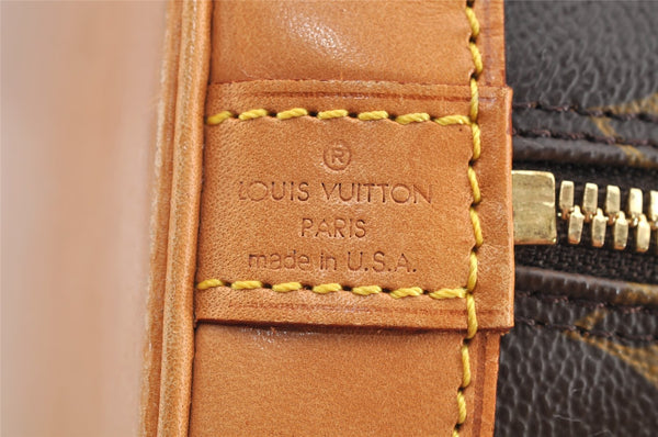 Authentic Louis Vuitton Monogram Alma Hand Bag Purse M51130 LV 6174I