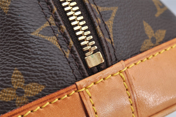 Authentic Louis Vuitton Monogram Alma Hand Bag Purse M51130 LV 6174I