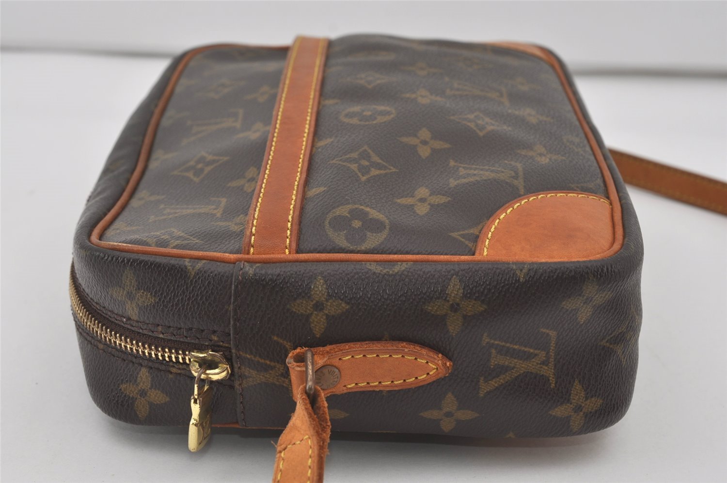 Authentic Louis Vuitton Monogram Trocadero 27 Shoulder Cross Bag M51274 LV 6175I