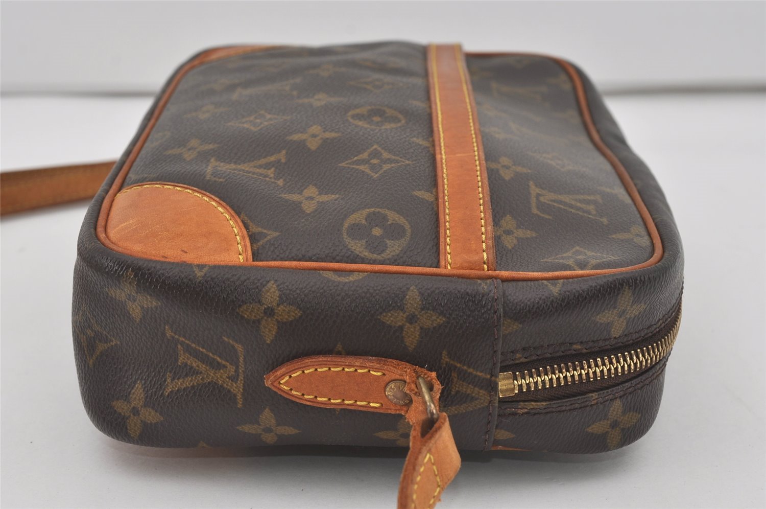 Authentic Louis Vuitton Monogram Trocadero 27 Shoulder Cross Bag M51274 LV 6175I