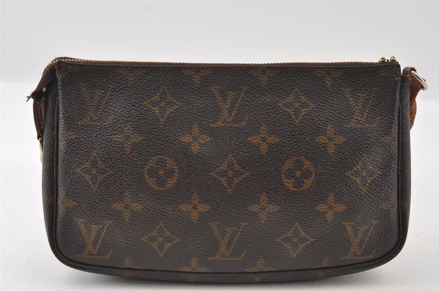 Authentic Louis Vuitton Monogram Pochette Accessoires Pouch M51980 Junk 6176I