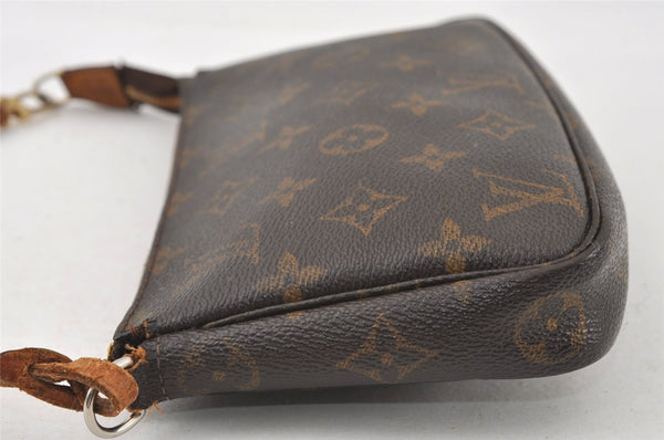 Authentic Louis Vuitton Monogram Pochette Accessoires Pouch M51980 Junk 6176I